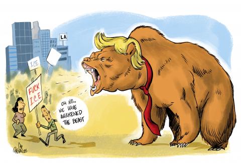 The awakening of the beast