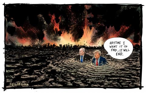 Netanyahu and Trump in a quagmire