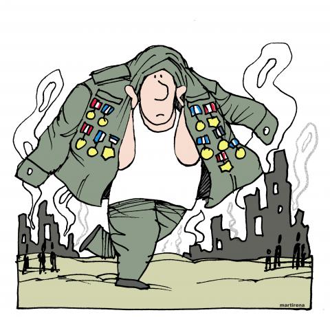 military shame