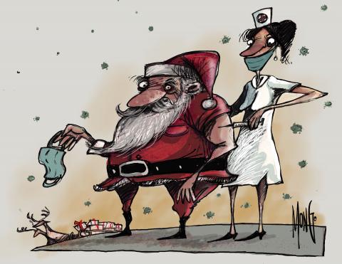 Llega la navidad con un rebrote y una nueva mutación del virus, la humanidad enfrenta nuevas restricciones y confinamiento. 