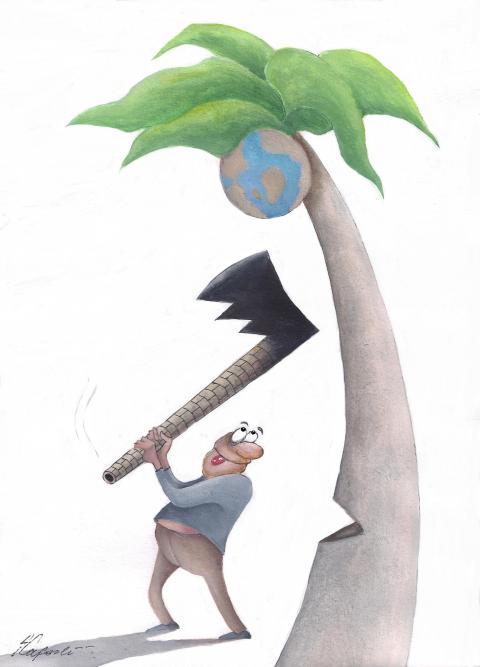Global warming and the human factor 