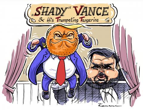 J.D. Vance is using Trump as his puppet.