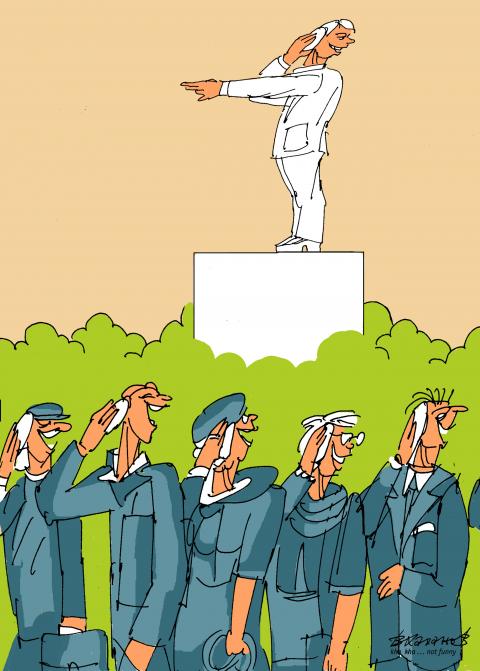 The government looks back without understanding what is happening ahead.