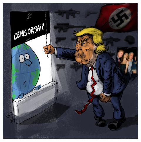 Trump's censorship
