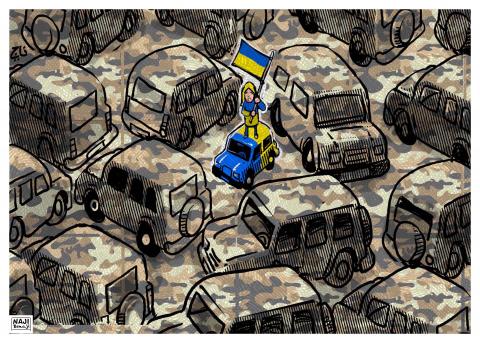 Ukraine left alone in its war with the Russians