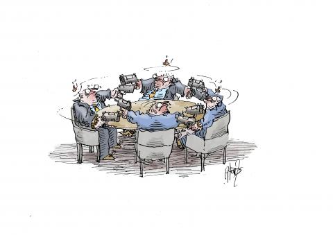 Negotiation table