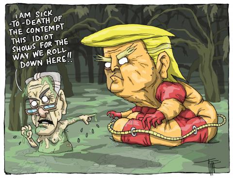 Donald-trump-the-washington-swamp