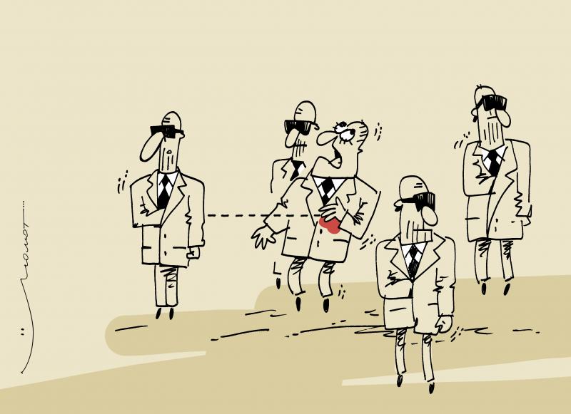 Security service is both dangerous and difficult