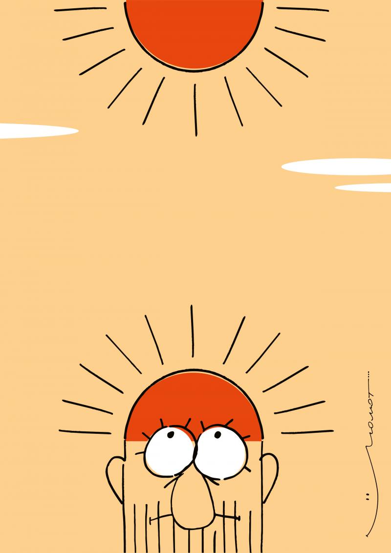 Abnormal heat in the world