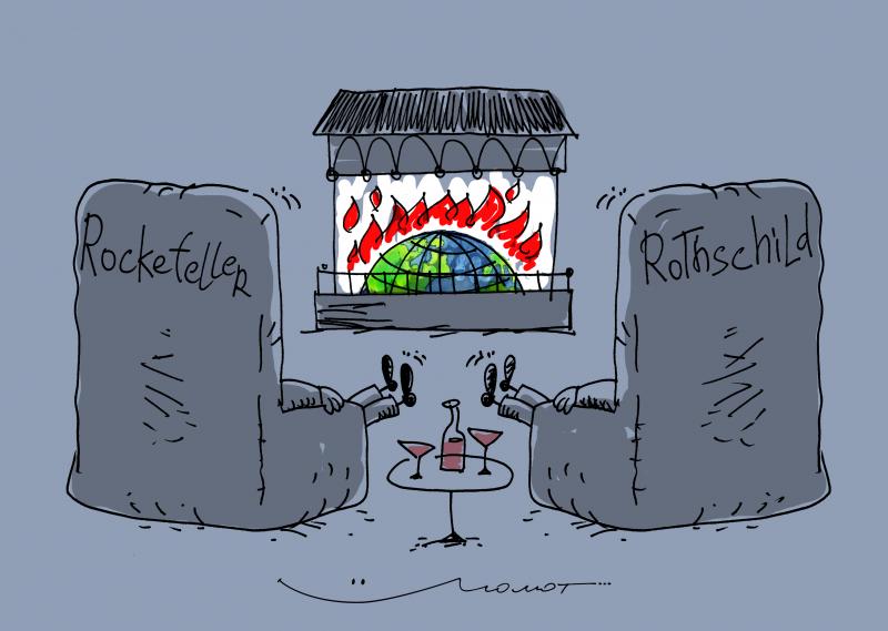 Rothschild Rockefeller war peace