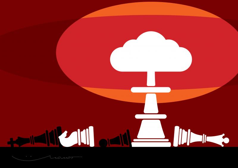 Chess bomb explosion war
