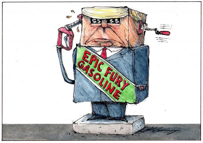 Trump as a gas pump