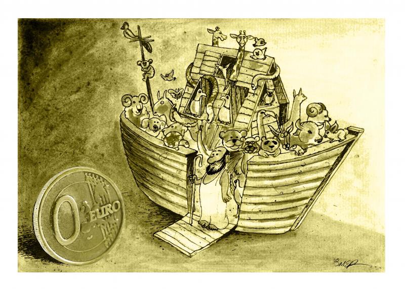 The euro's is crawling on the floor. How long will the fugitive be on the run and unable to prove himself?