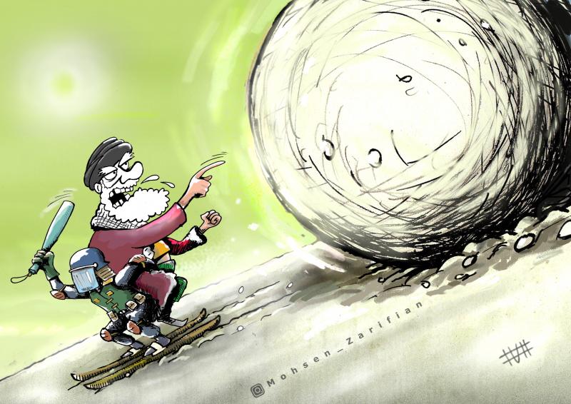 The fall of the dictator after years of bloodshed