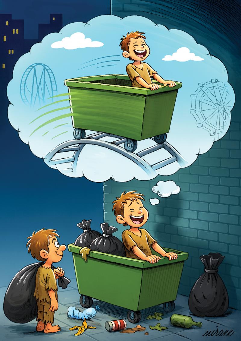Life in a Dumpster, Dreams of an Amusement Park