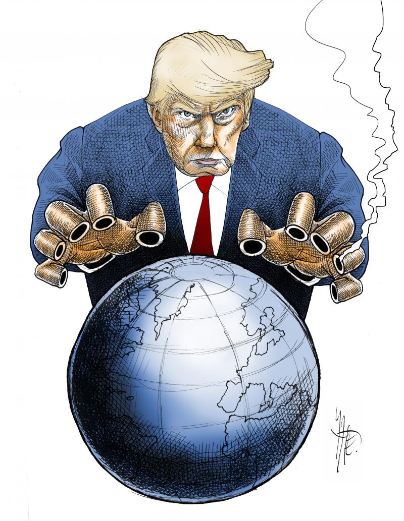 Trump is threatening the entire world