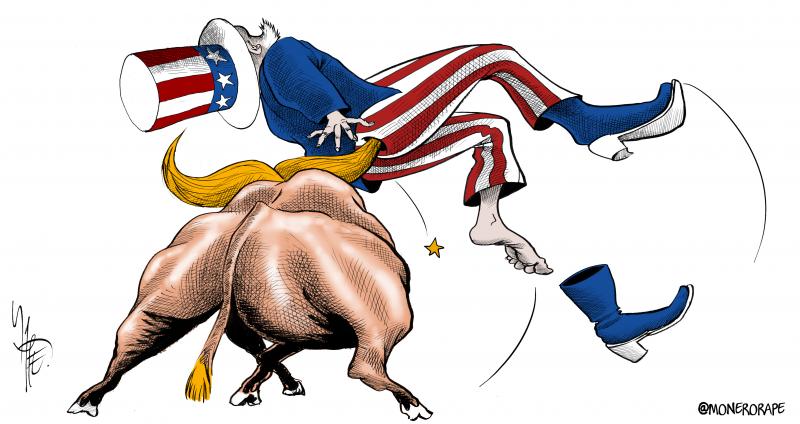 Trump's tariffs are hurting the US economy.
