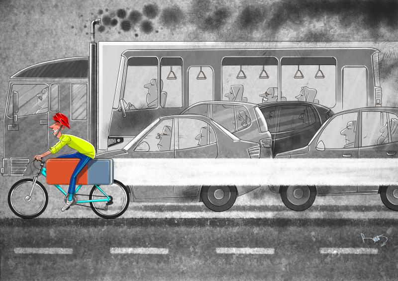 Cleaning air pollution