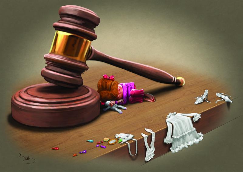 Violation of children's rights and forced and early marriage