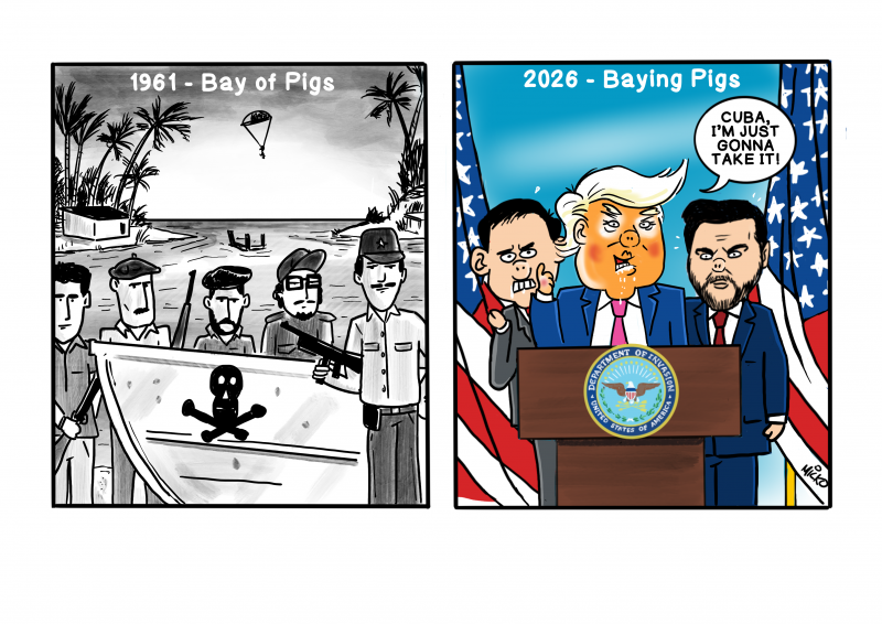Trump and his cronies eyeing up Cuba, but let’s not forget happened last time
