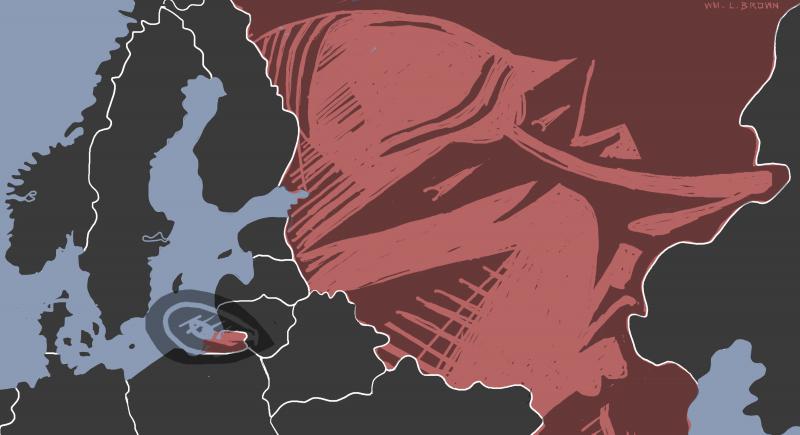 Putin's ear is in Kaliningrad 