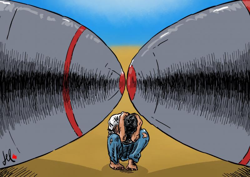 war victims cartoon del rosso