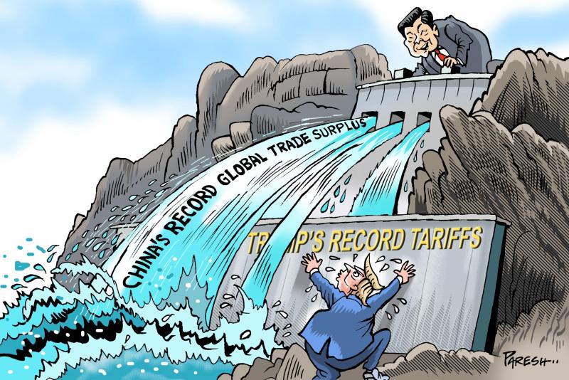 Trump fails to check global export flood