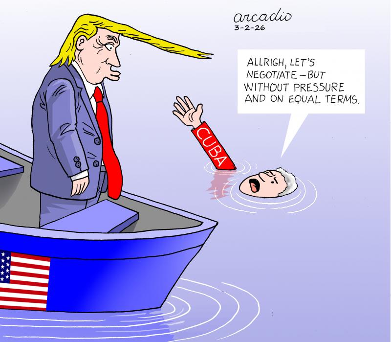 Cuba in trouble.