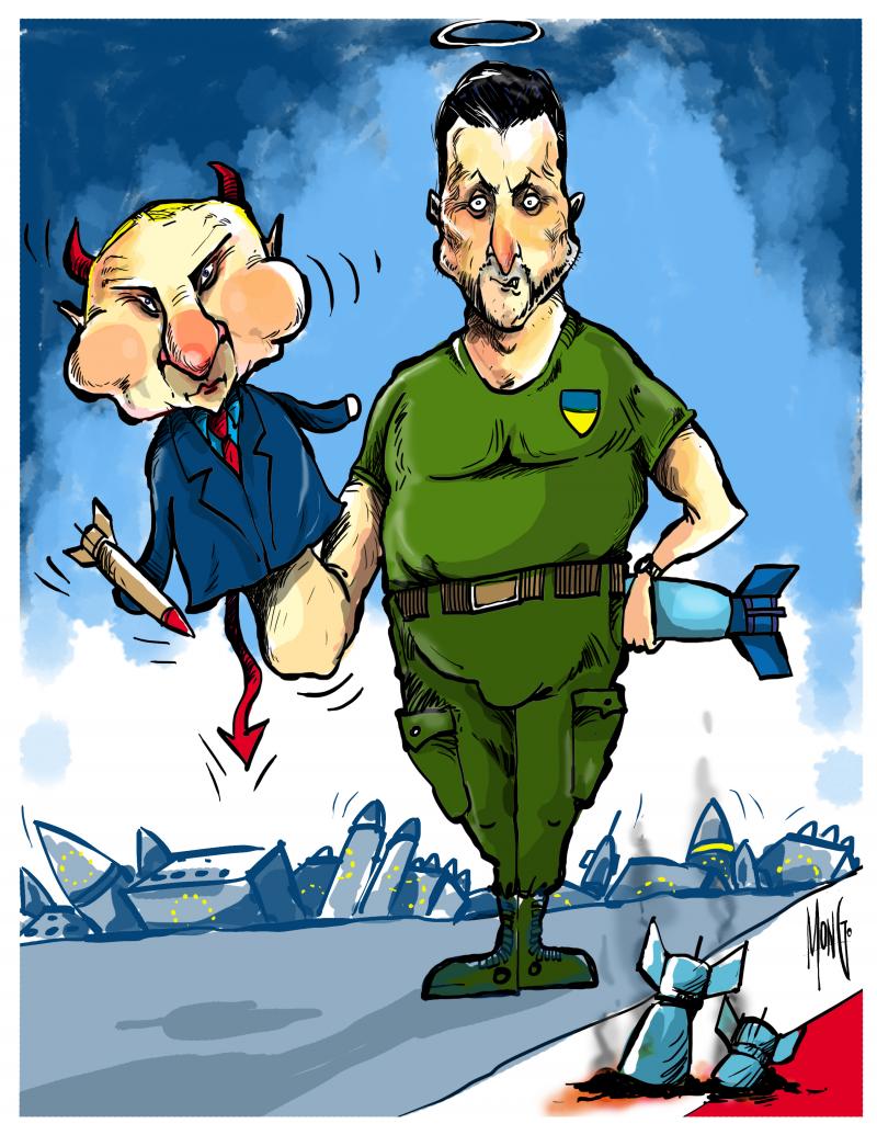 Volodymyr Zelensky acuso a Rusia de hacer explotar misiles en suelo de Polonia y casi provoca la Tercera Guerra Mundial. Sin embargo el misil pertenecía a las defensas anti aéreas ucranianas. Cuidado!!!!