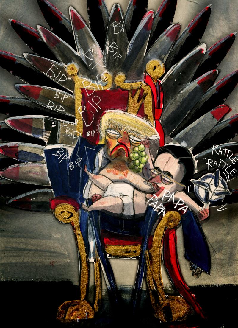 Sucking on Trumps teet