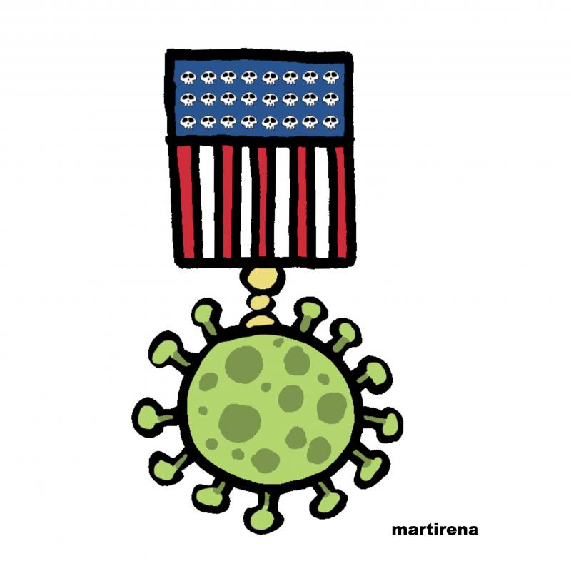 Deaths from Coronavirus in the USA