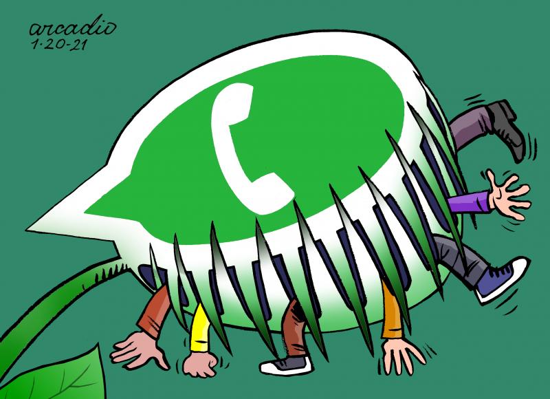 Whatsapp and Facebook in controversy.
