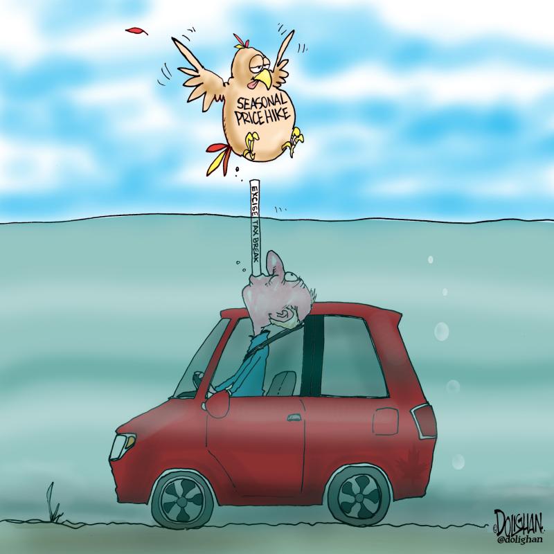 Gas price tax relief