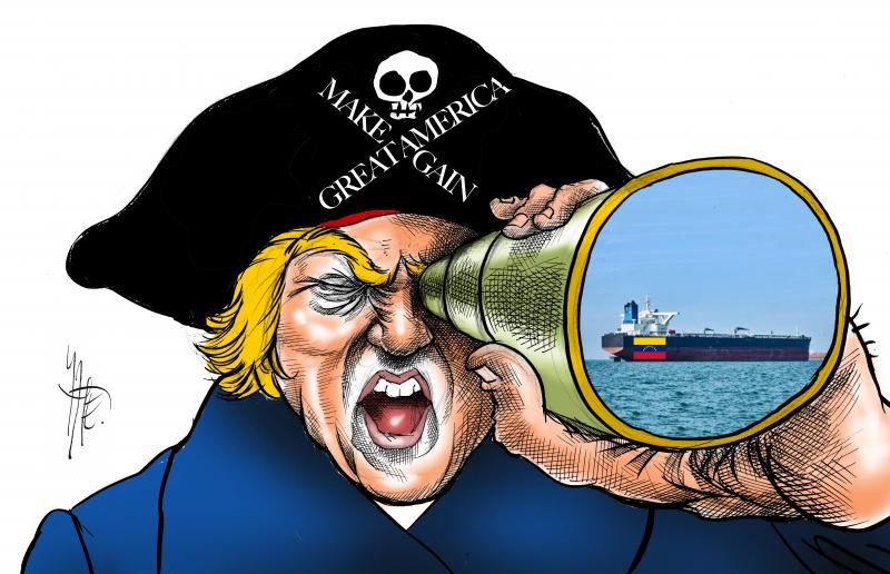 Trump just stole Venezuela's oil like a vile pirate