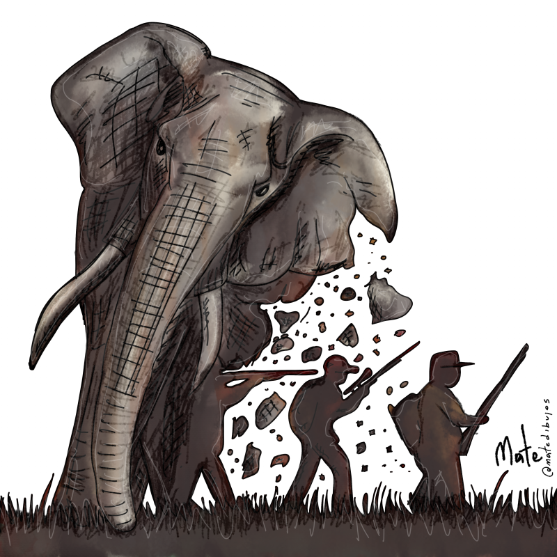 Poachers Cartoon Movement