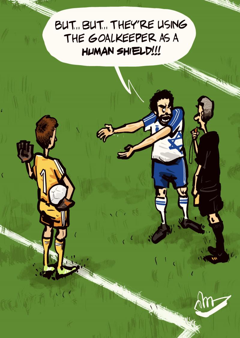 Exposing FIFA and UEFA double standards by allowing Israel to participate, while Russia was banned on day one. Boycott Israel, stop this genocide…this madness!
