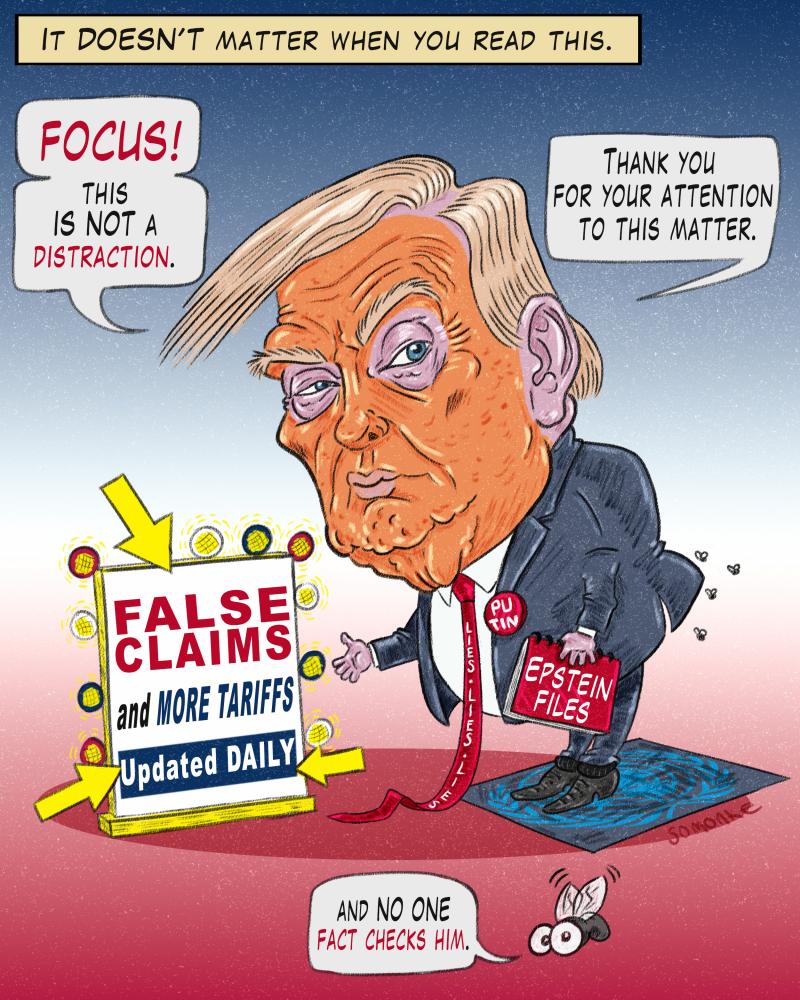 A new false claim every day.