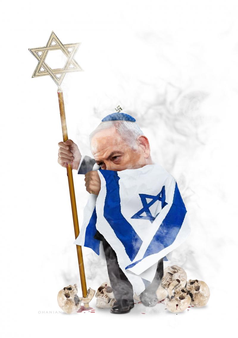 Netanyahu's fascist leadership and corruption.