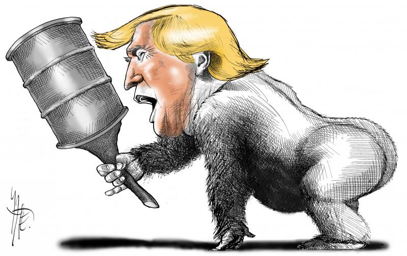 Trump is determined to use the law of the strongest to do whatever he wants in order to steal.