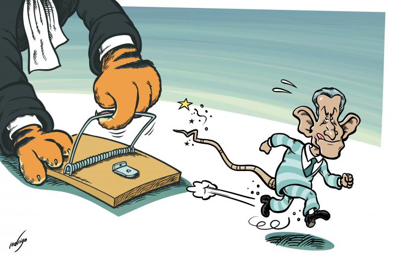 Former French President Nicolas Sarkozy was released from jail after served three weeks of a five-year sentence for conspiracy charges 