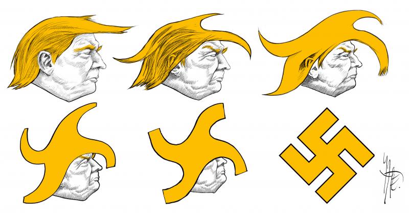 Trump has proven with facts that he is the new nazism