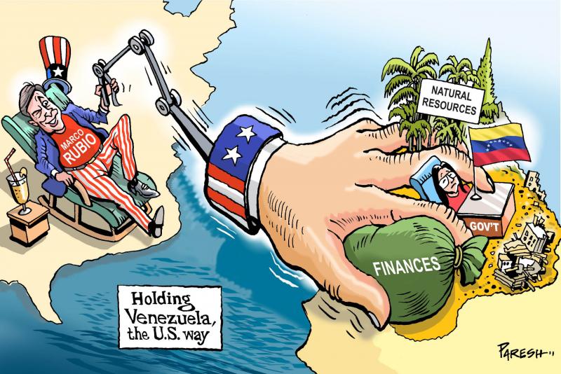 Holding Venezuela, the US way