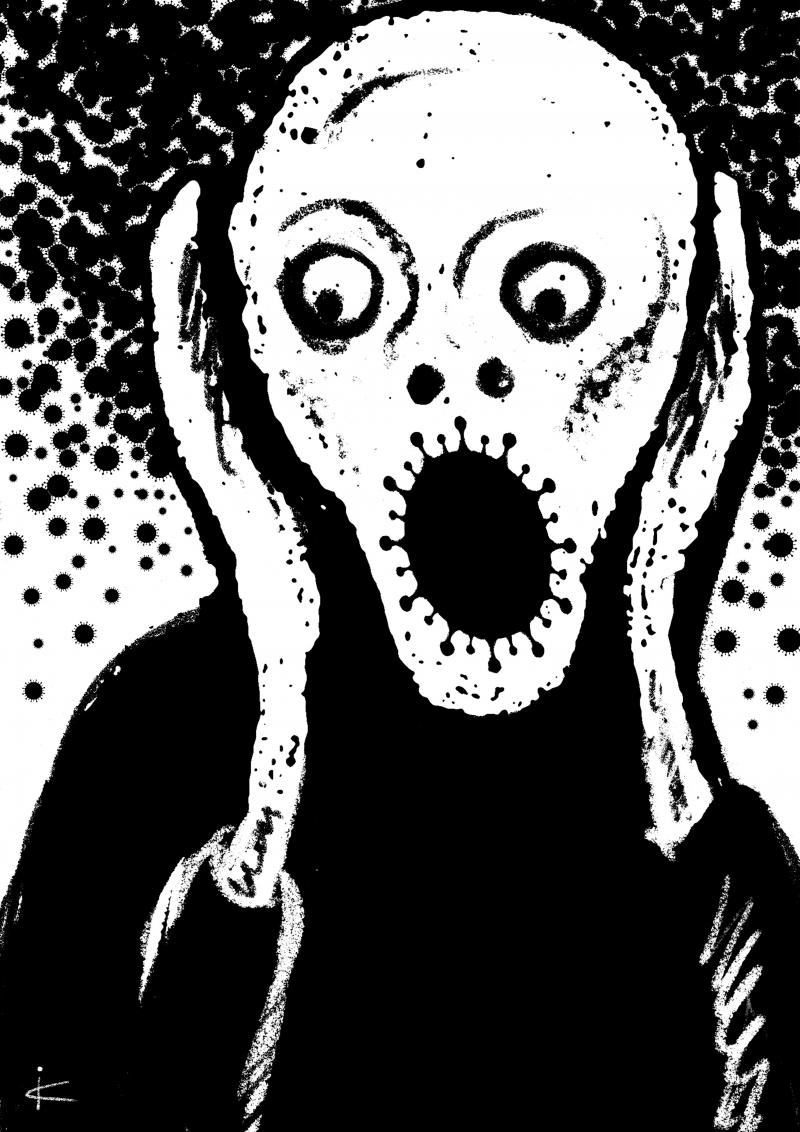 Feeling horrified by pandemic news