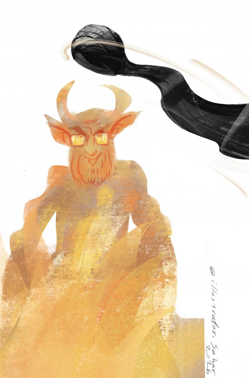 Take it. It was always just a piece of cloth to hide your horns!🔥