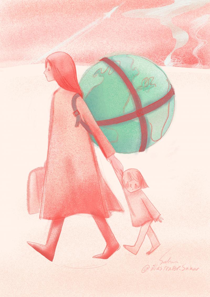To the mothers who carry the world