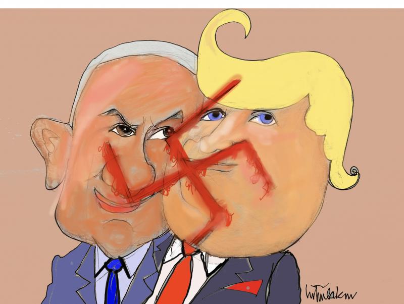 Trump and Netenyahu