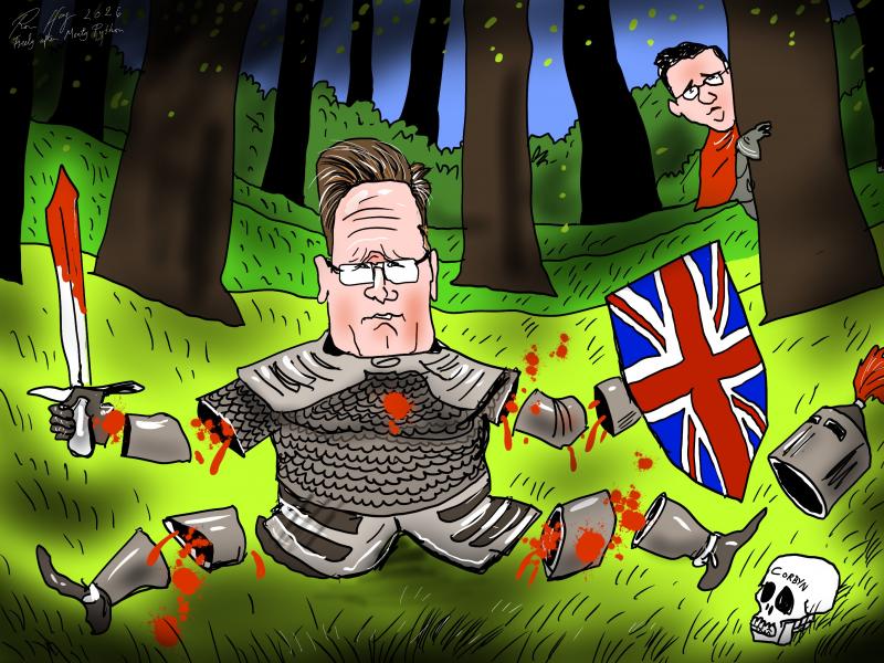 Exit Starmer freely after Monty Python