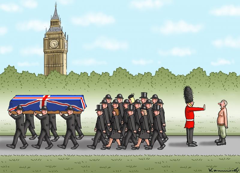 FUNERAL OF THE QUEEN