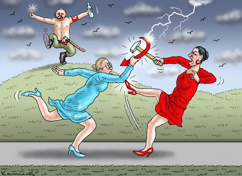 LEFT-WING RADICALS AGAINST RIGHT-WING RADICALS IN GERMANY