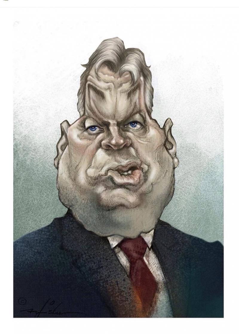 Viktor Orban. Farewell portrait.